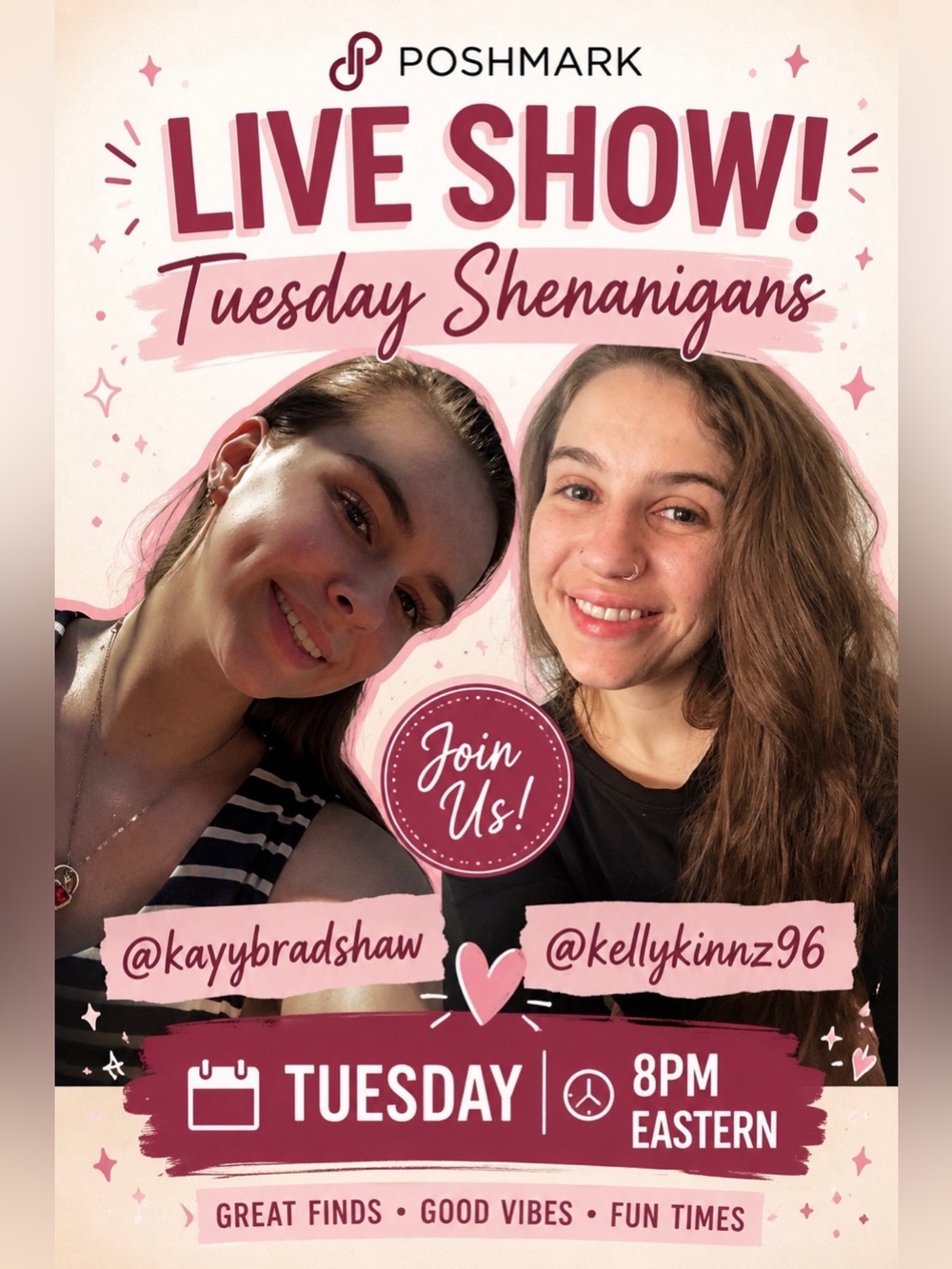 🤸‍♀️ Kelly & KKay’s Tuesday Shenanigans Share Show | Good Vibes Only 🌈